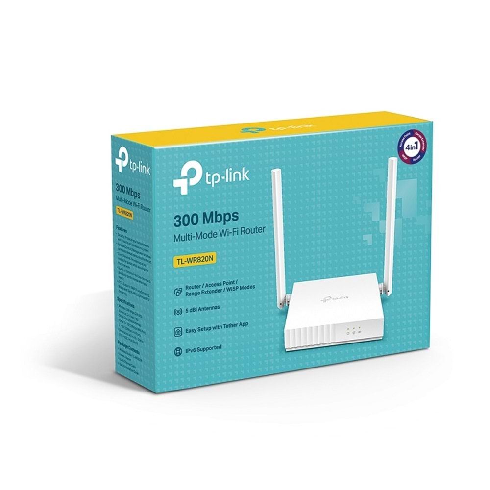 TP-Link TL-WR820N 300 Mbps Dual-Band Wi-Fi Router