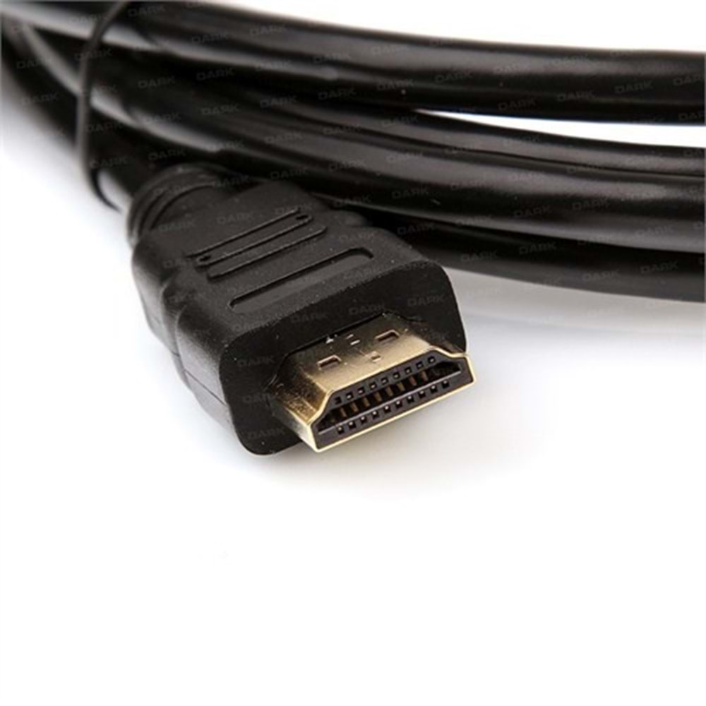 Dark HDMI v2.0 2m Real 4K (4096x2160) 60Hz Ethernet (ULTRA HD - 3D) Altın Uçlu Kablo (DK-HD-CV20L200)