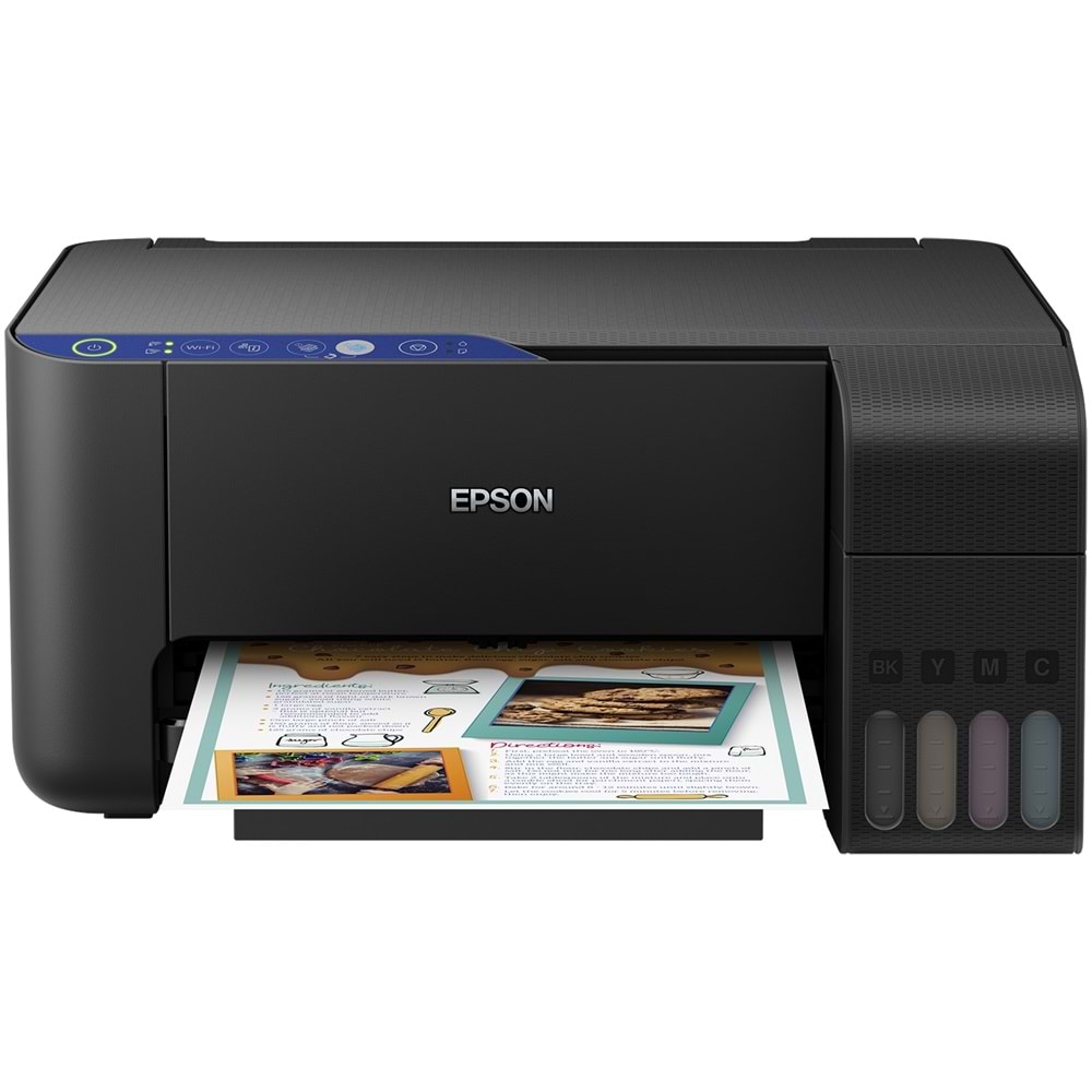 Epson L3151 ECOTANK Fotokopi Tarayıcı Wi-Fi Mürekkep Tanklı C11CG86406