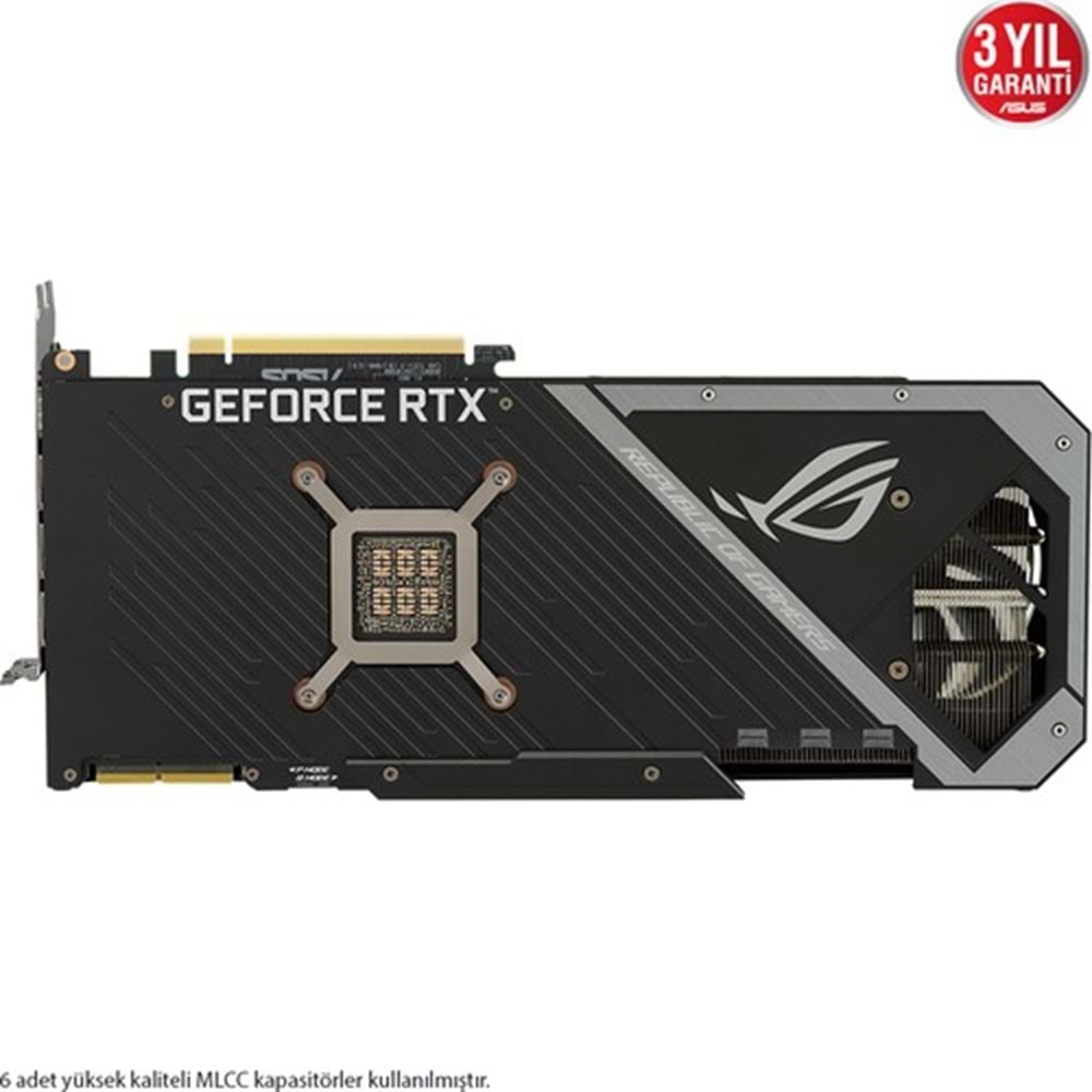 Asus GeForce RTX 3090 OC 24GB 384Bit GDDR6X DX12 PCI-Express 4.0 Ekran Kartı ROG-STRIX-RTX 3090-O24G-GAMING