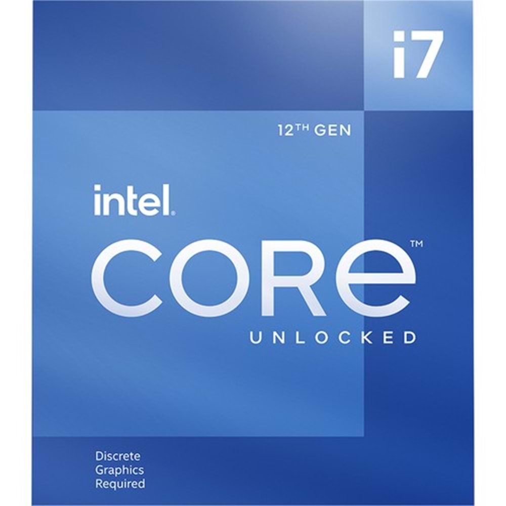 Intel Core i7-12700 4.90Ghz 25Mb LGA1700 İşlemci 