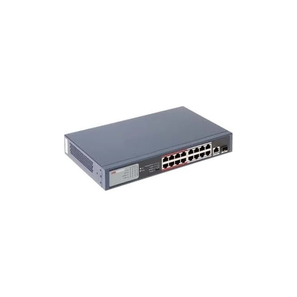 Hikvision DS-3E0318P-E/M(B) 16 Port PoE 150W 10/100Mbps+1xGigabit + 1SFP Switch