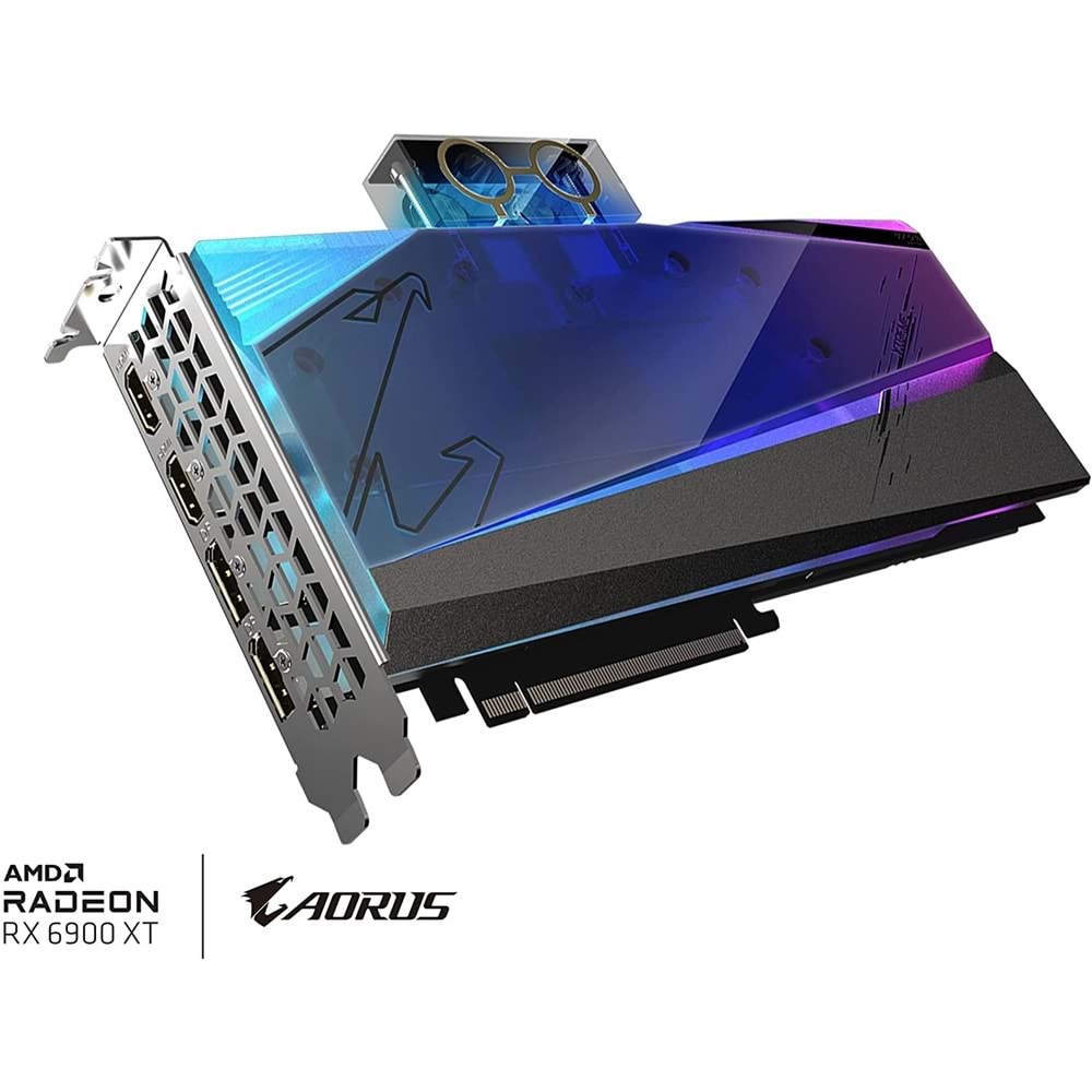 Gigabyte Aorus Radeon Rx 6900 Xt Xtreme Waterforce Wb 16GB 256BIT Gddr6 Pcı-Express 4.0 Ekran Kartı GV-R69XTAORUSXWB16