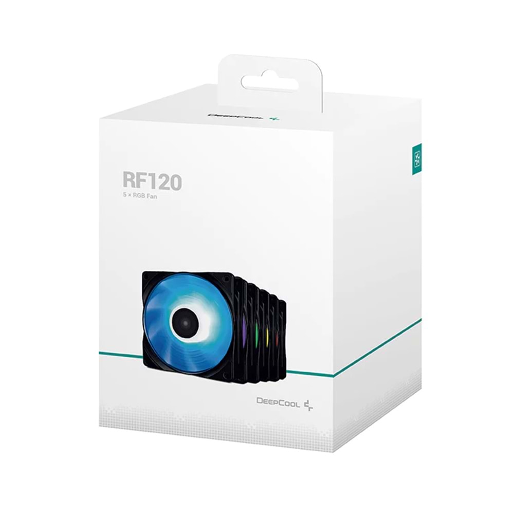 Deep Cool RF120-5 IN 1 120×120×25mm RGB LED Renkli Soğutma
