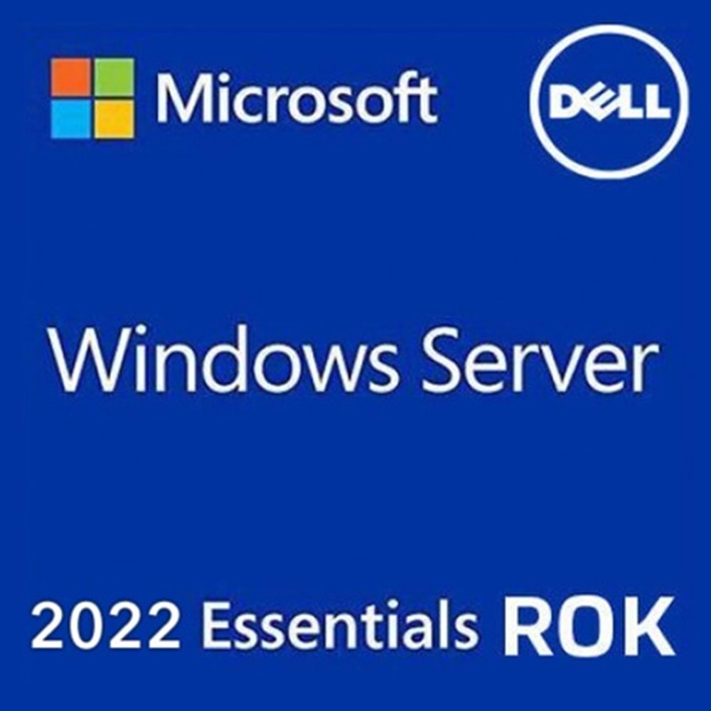 Dell Windows Server 2022 Essential W2K22ESN-ROK 634-BYLI (25 CAL)