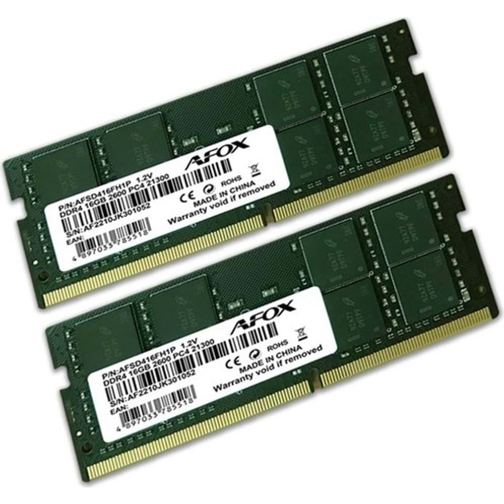 Afox DDR4 16GB 2666MHZ SODIMM RAM