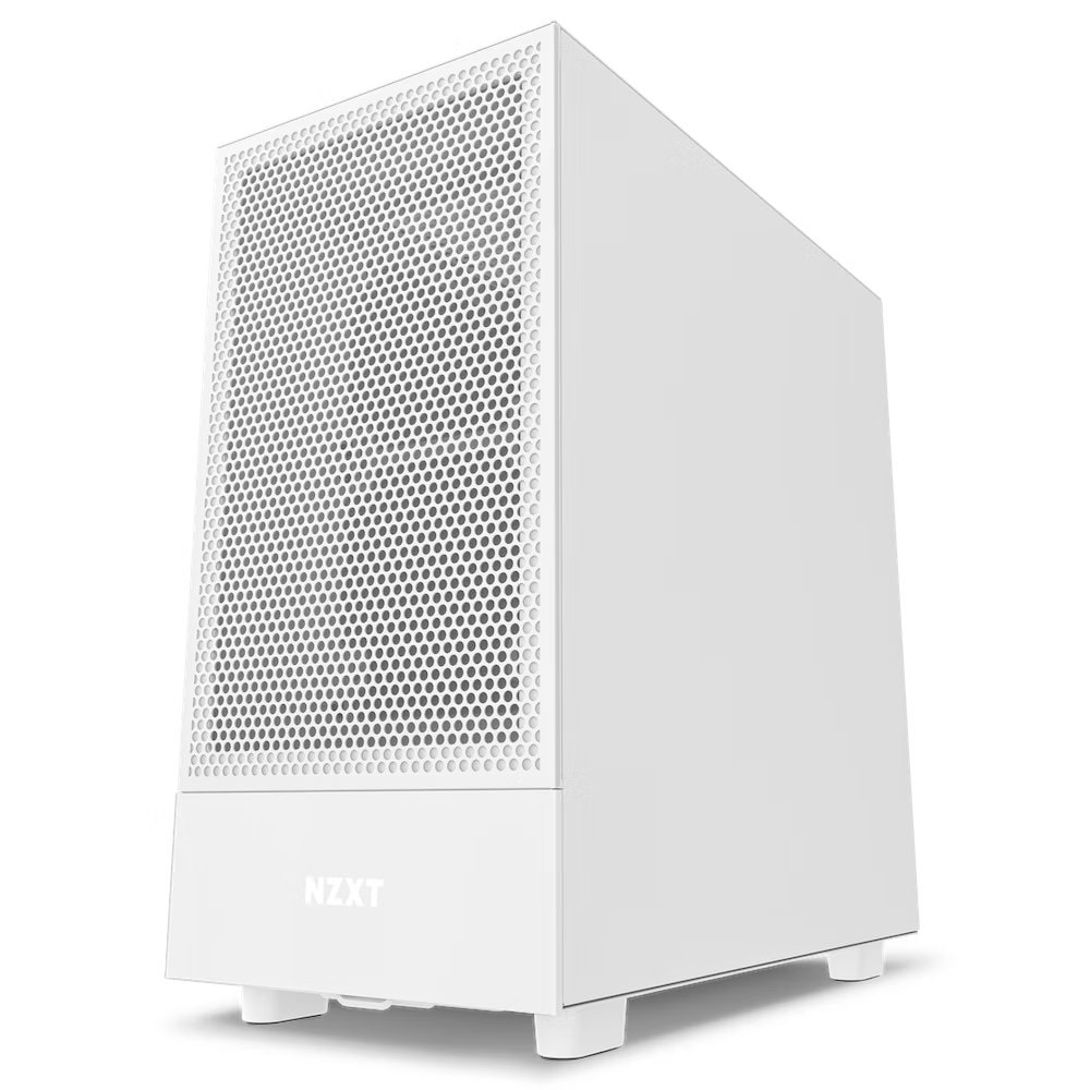 NZXT H5 Flow Edition ATX Mid Tower Chassis All Beyaz