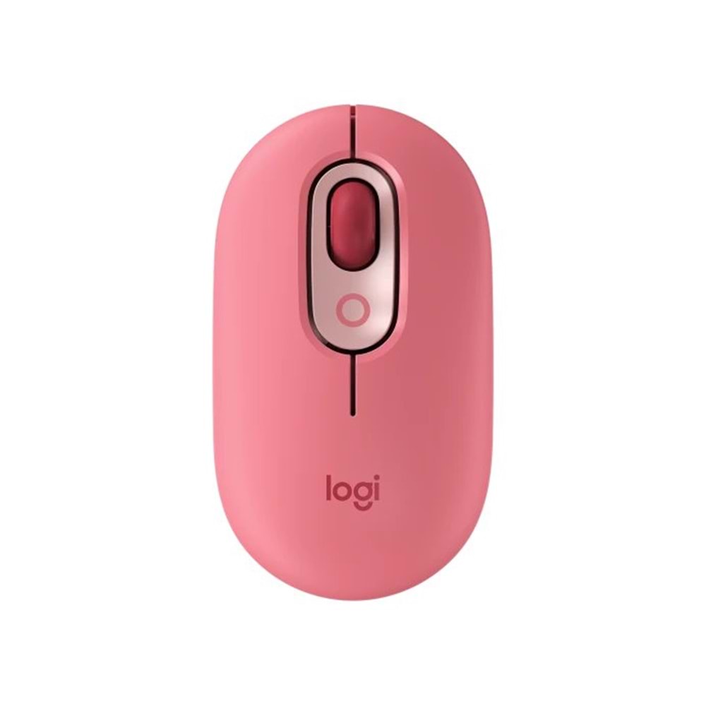 Logitech POP EMOJI Kablosuz Mouse PEMBE 910-006548