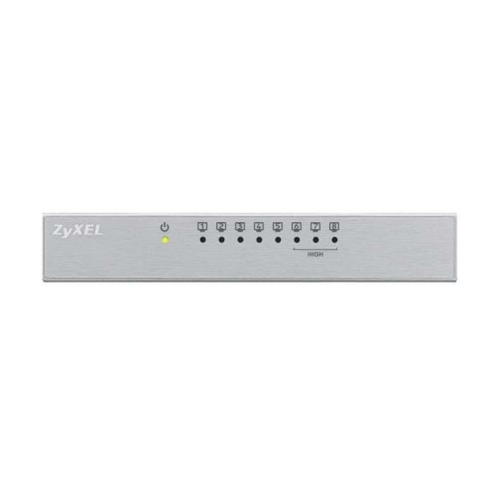 Zyxel ES-108A 8 Port 10/100 Yönetilemez Switch Metal Kasa