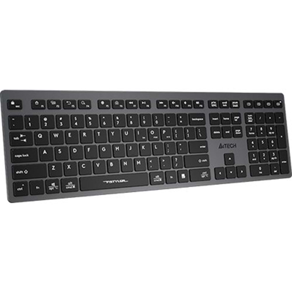 A4 Tech FBX50C Siyah Bluetooth 2.4G NANO Multimedya Kablosuz Klavye