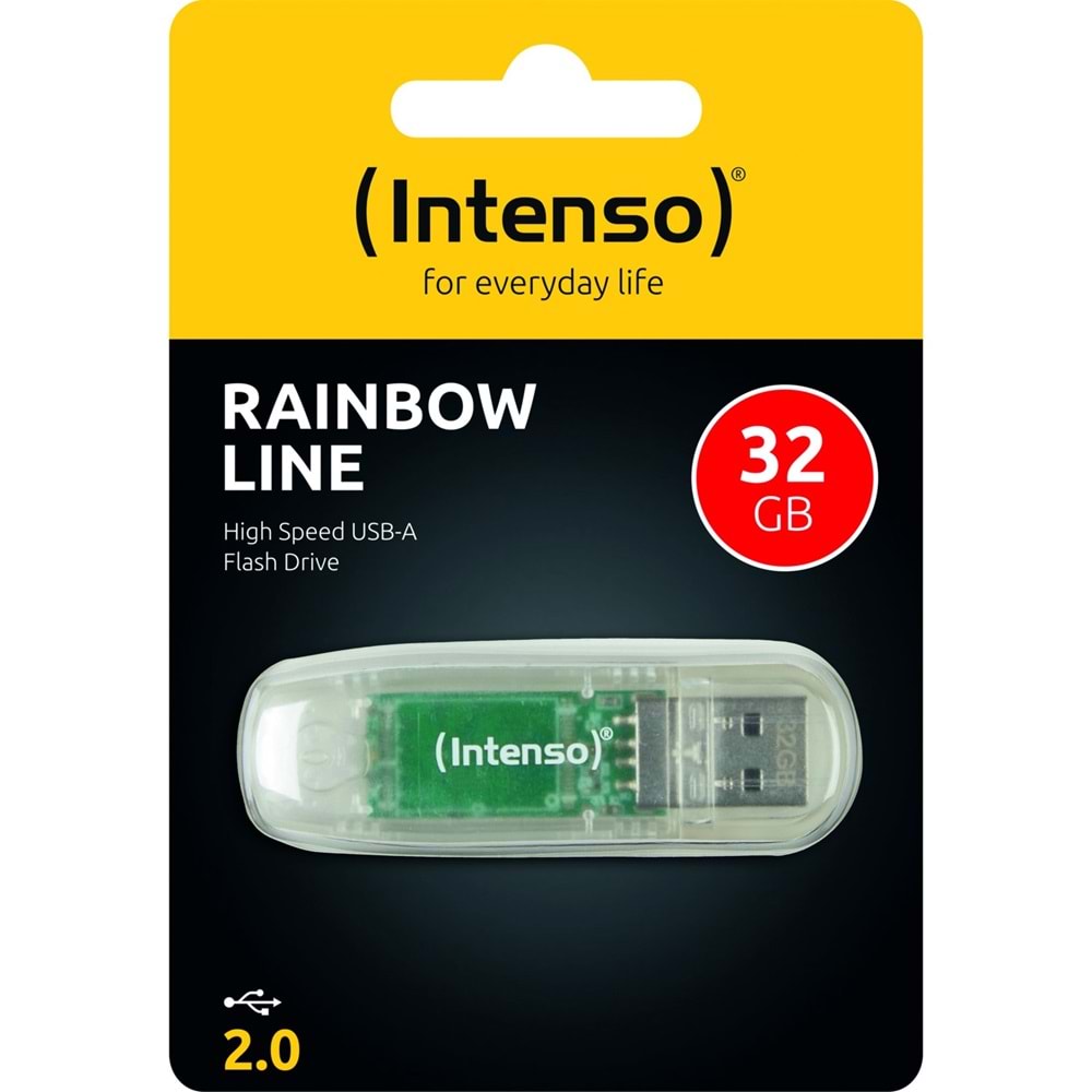 Intenso Rainbow Line 32GB USB 2.0 USB Bellek (3502480)