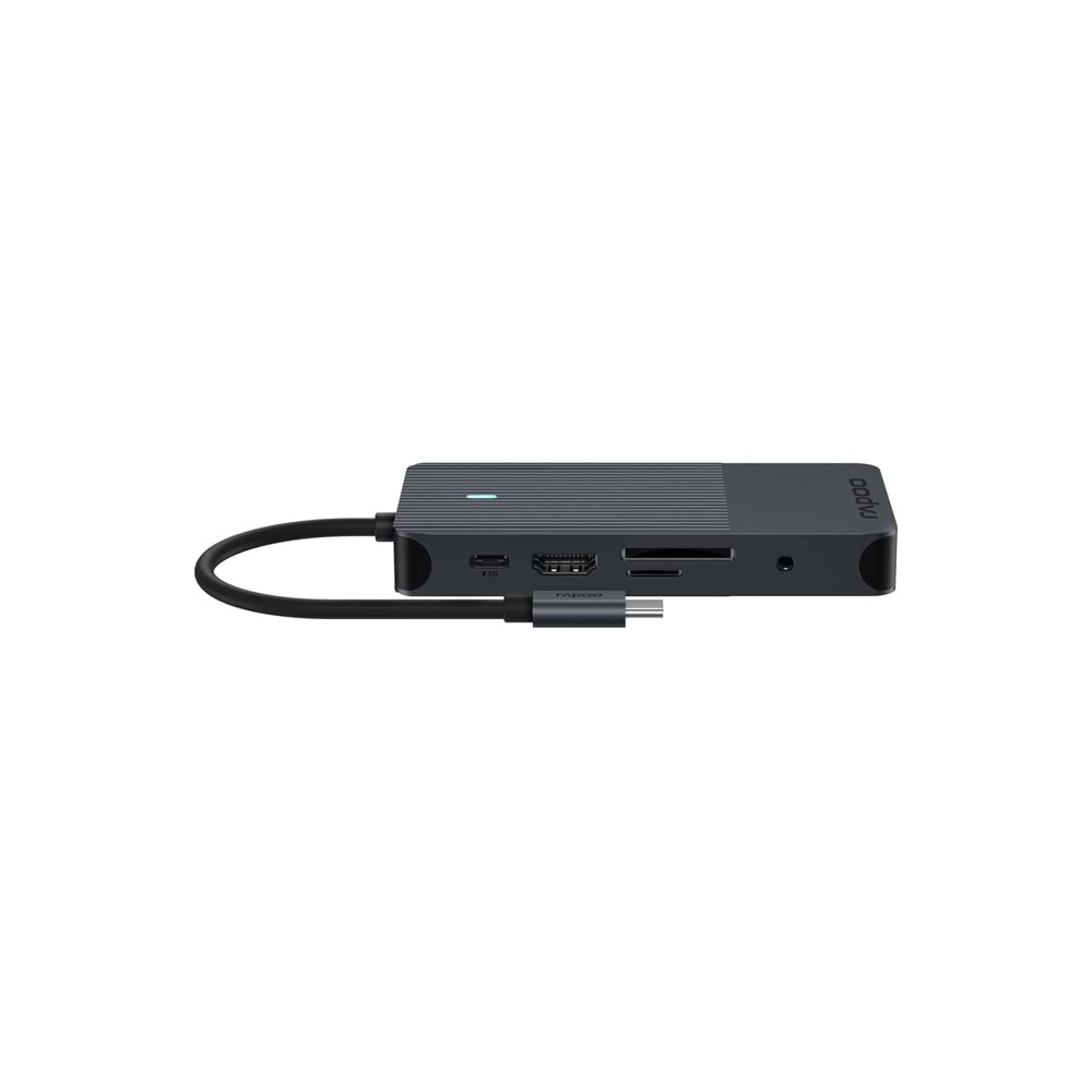 RAPOO UCM-2004 8-IN-1 USB-C Çoklu Adaptör HDMI