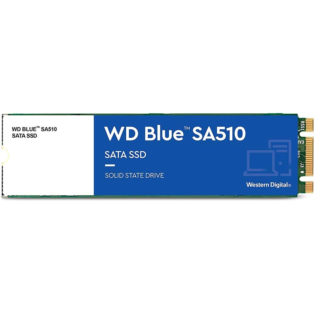 WD Blue 500GB SA510 SATA SSD M.2 WDS500G3B0B