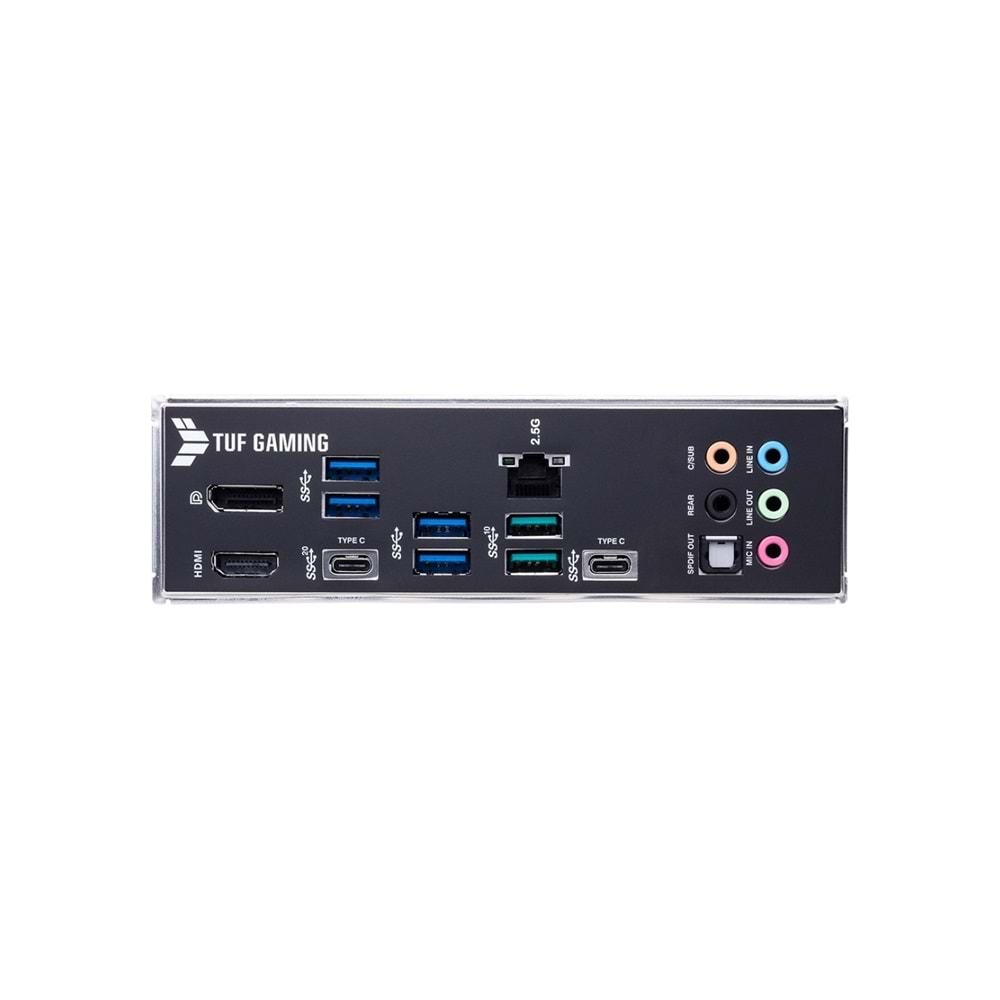 ASUS TUF Gaming Z690-PLUS DDR4 5333MHZ 1XHDMI 1XDP 4XM.2 USB 3.2 ATX 1700P Anakartlar
