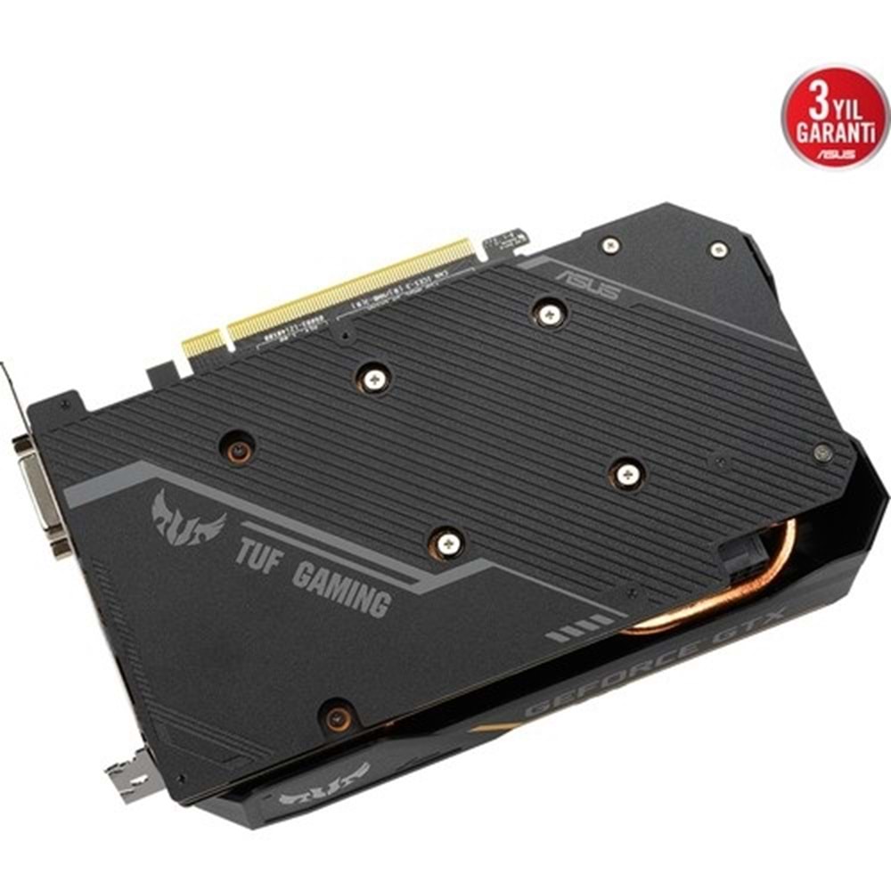 Asus TUF-GTX1650-O4GD6-P-V2-GAMING 4GB 128Bit GDDR6 DP/HDMI/DVI PCI 3.0 Ekran Kartı