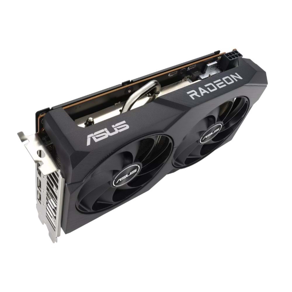 Asus DUAL-RX7600-O8G-V2 8GB 128Bit GDDR6 DP/HDMI PCI 4.0 Ekran Kartı