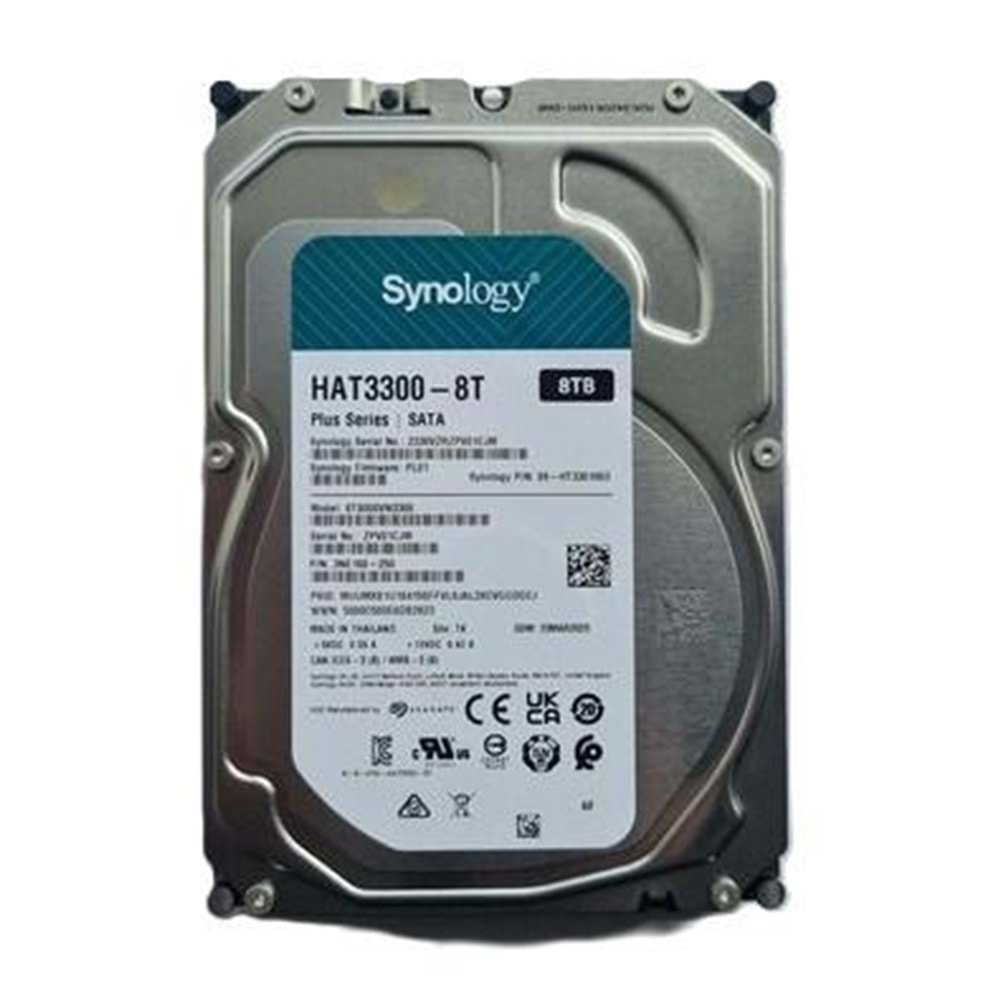 Synology HAT3300 8T 8TB 5400RPM NAS HDD