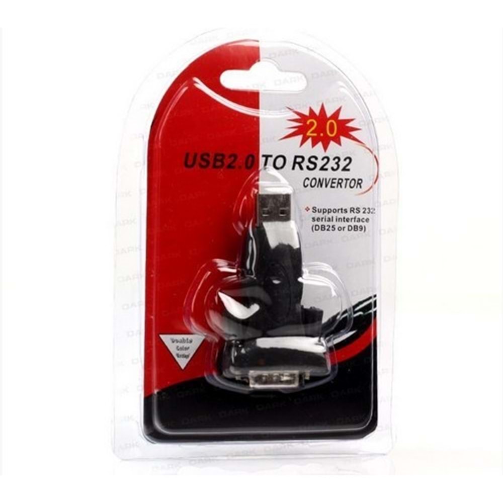 Dark USB 2.0 –RS232 USB-SERİ çevirici (DK-AC-USB2RS232)