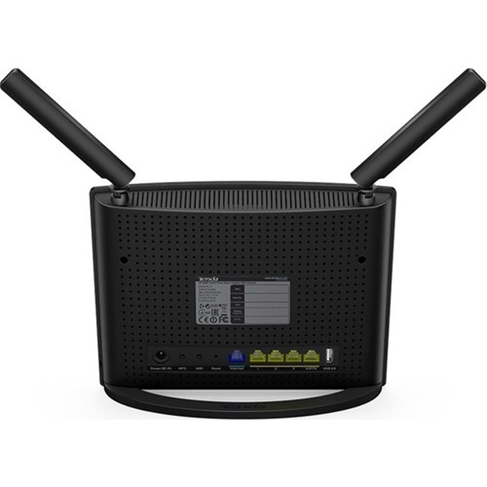 Tenda 4Port WiFi-AC 1200Mbps Router AC9