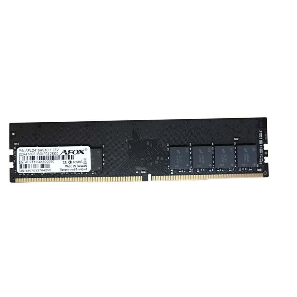 Afox Masaüstü RAM DDR4 16GB 3600MHZ udimm AFLD416RS1C
