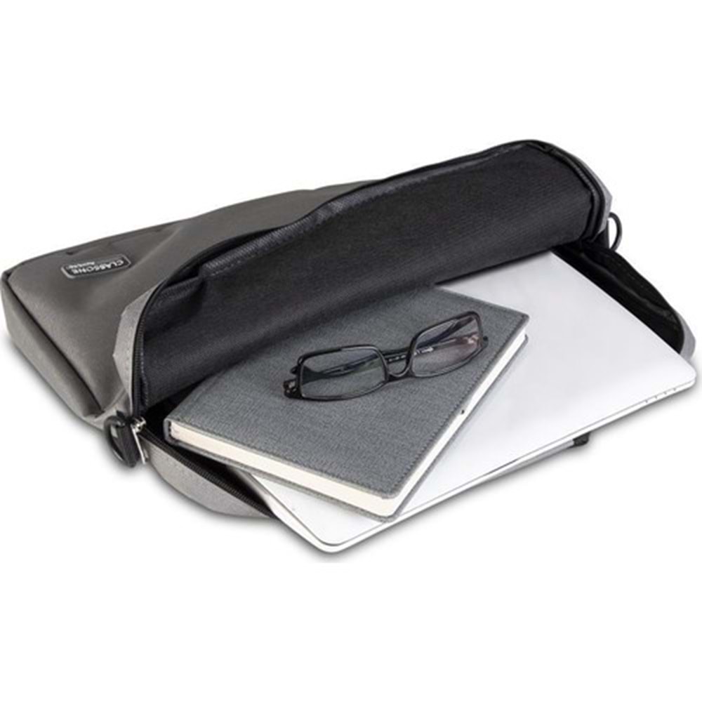 Classone Eko Serisi Gri Notebook Çantası BND204