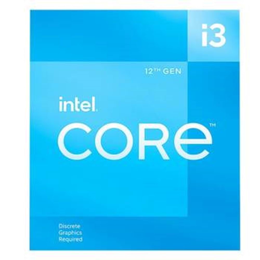 Intel Core i5-12100 4.3GHz 4 Çekirdek 17MB LGA1700 10nm BX8071512100