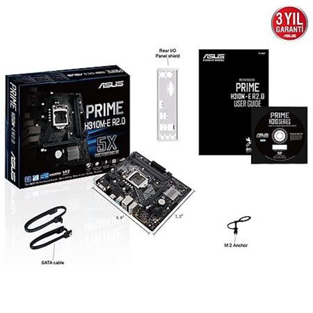 Asus Prime H310M-E R2.0 H310 DDR4 1151p