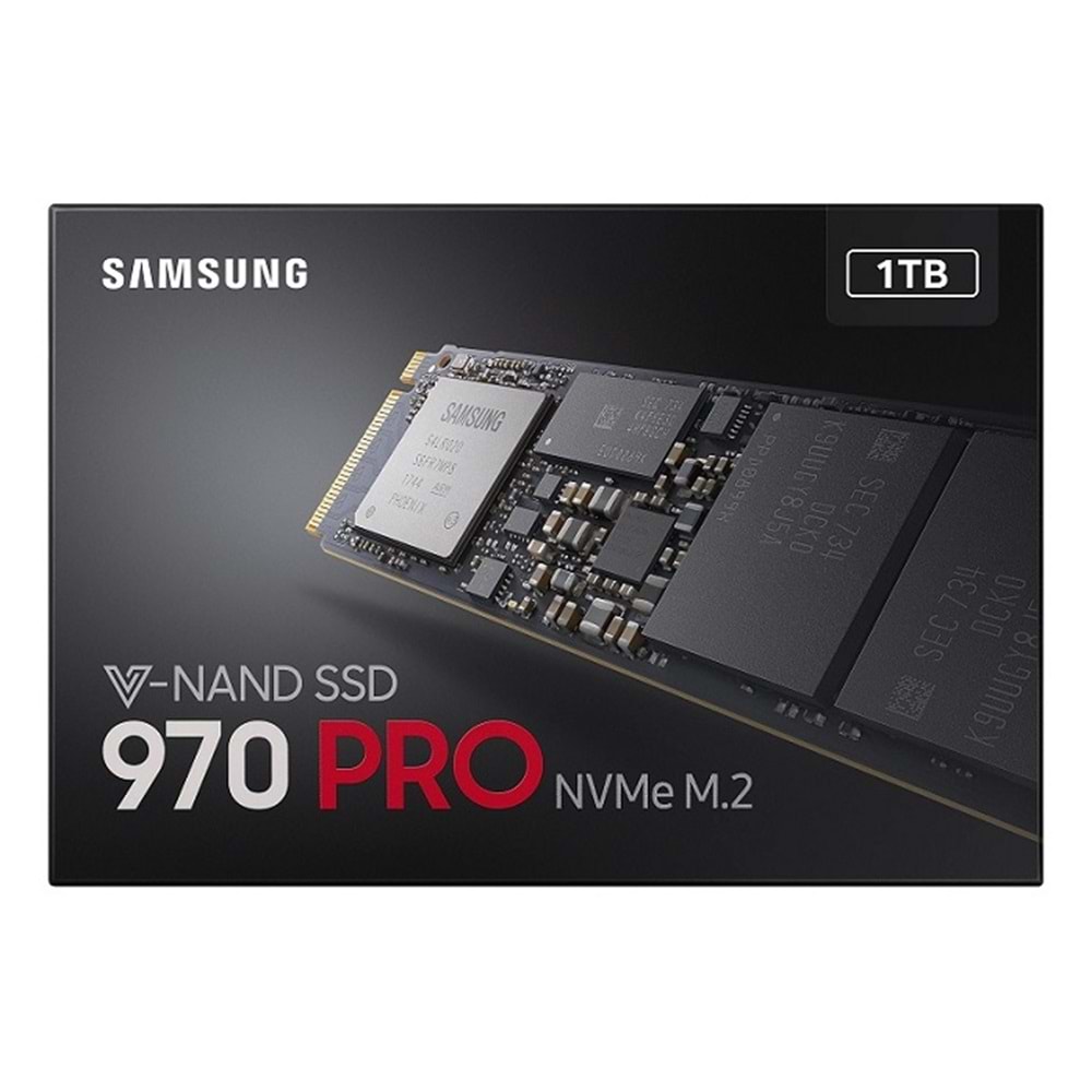Samsung 970 PRO SSD 1TB NVMe M.2 3500/2700MB/s MZ-V7P1T0BW
