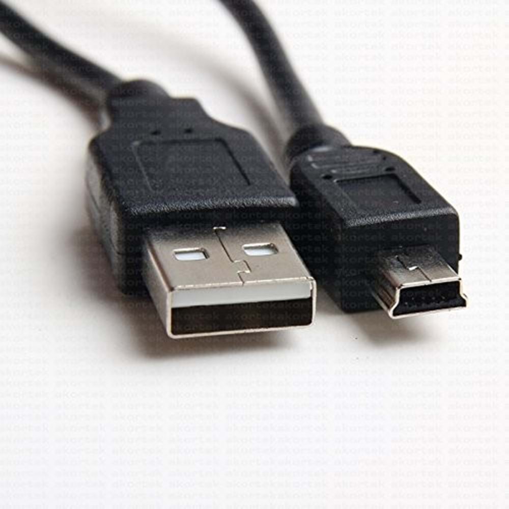 Dark Mini USB 2.0 1.5m Şarj ve Data Kablosu (PS3 kol şarj kablosu)(DK-CB-USB2MINIL150)