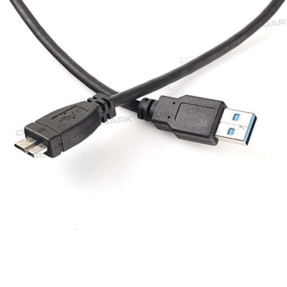 Dark 1.8 Metre USB 3.0 HDD Taşınabilir Disk Kablosu (DK-CB-USB3MICROBL180)