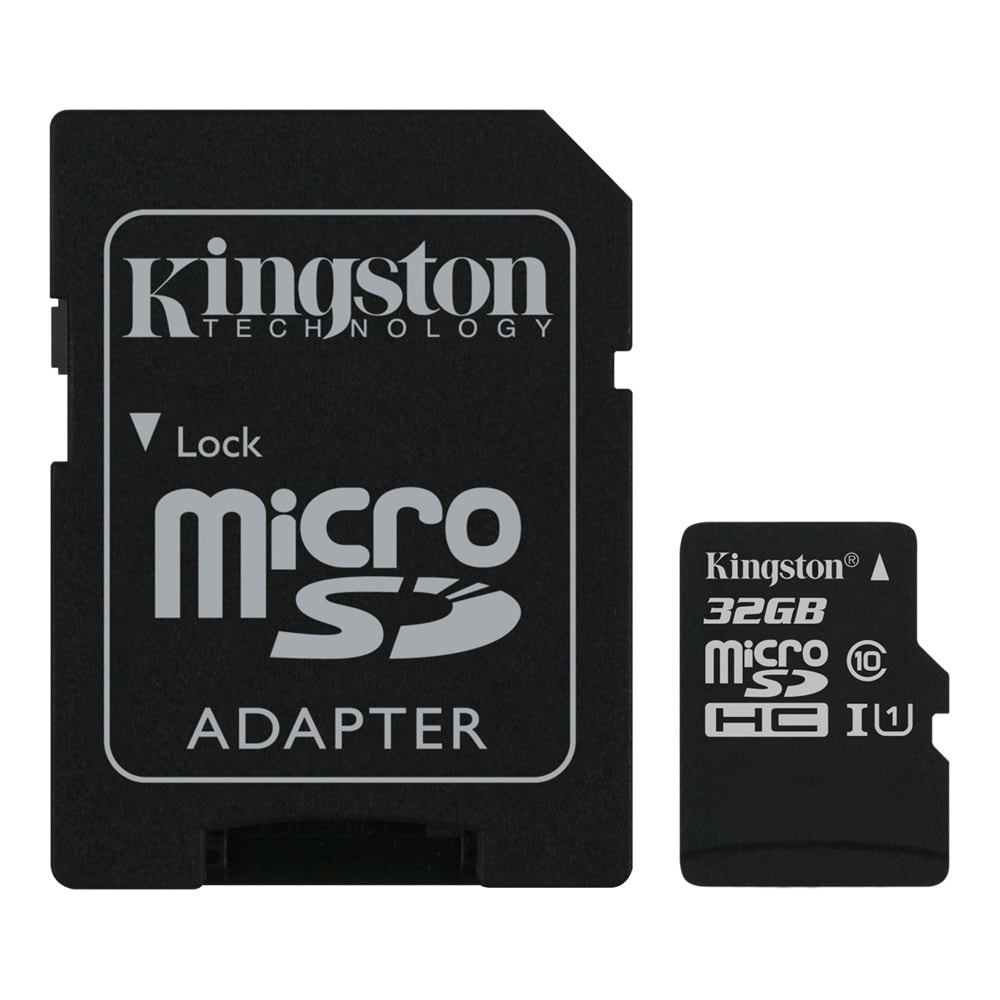 Kingston Canvas Select 32GB MicroSD CL10 Hafıza Kartı