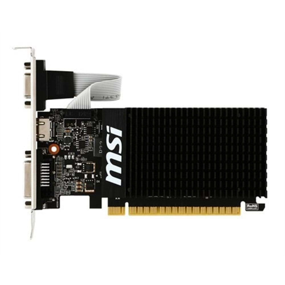 Msi GT 710 1GD3H LP GT710 1GB DDR3 64B VGA/DVI/HDMI Ekran Kartı