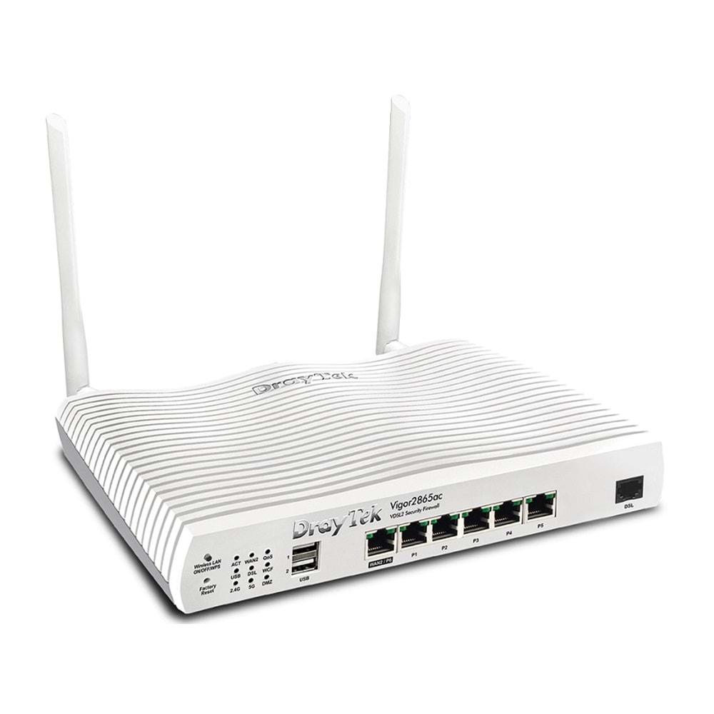 Draytek Vigor 2865 35b/VDSL/ADSL + GbE Dual-WAN VPN Router