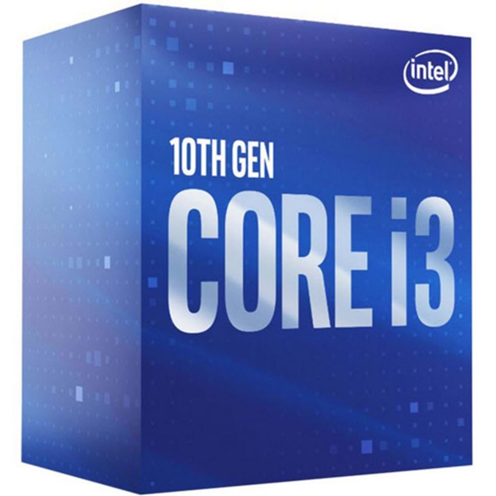 Intel Core i3-10100 4.30Ghz 6Mb 14nm LGA1200 İşlemci