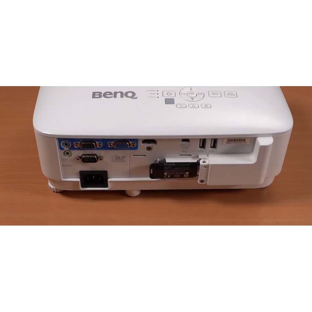 Benq 3500 ANSI 1920X1080 VGA DLP 2xHDMI Kablosuz Projektör EH600
