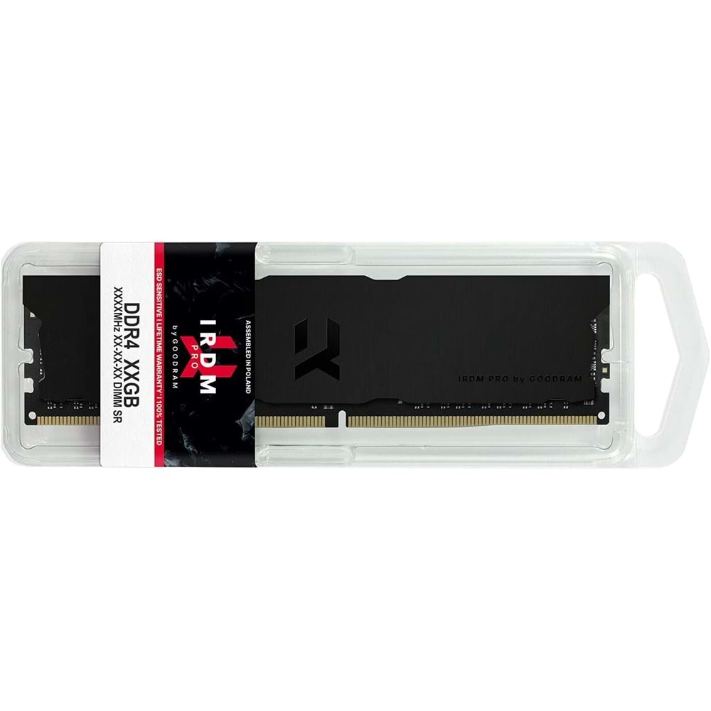 Goodram 16GB 3600MHz DDR4 Dual IRDM Pro Siyah Ram IRP-K3600L18S16GDC