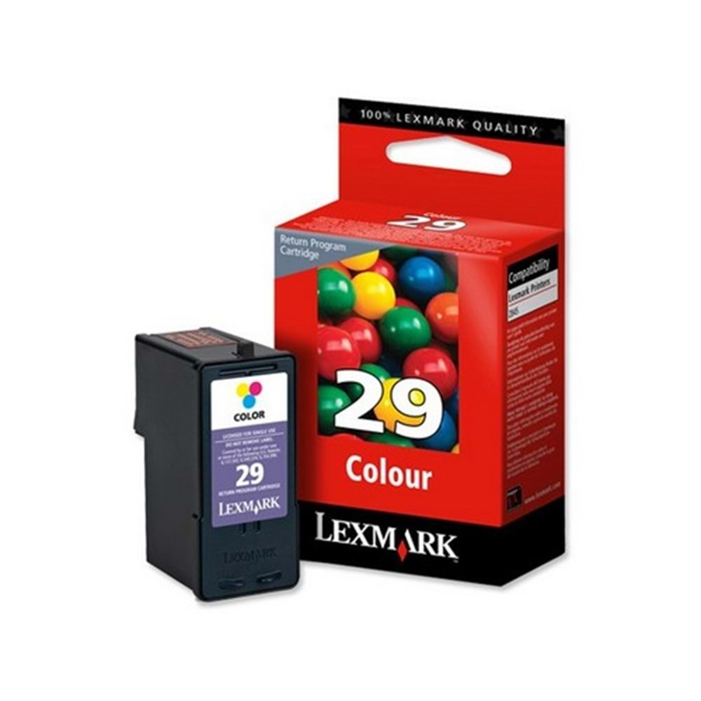 Lexmark Renkli Kartuş 29 18C1429E