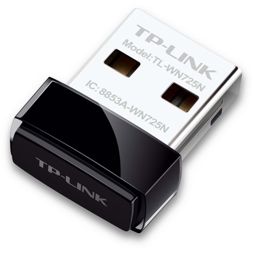 TP-Link TL-WN725N Kablosuz,150Mbps,N Nano USB Sinyal Alıcı