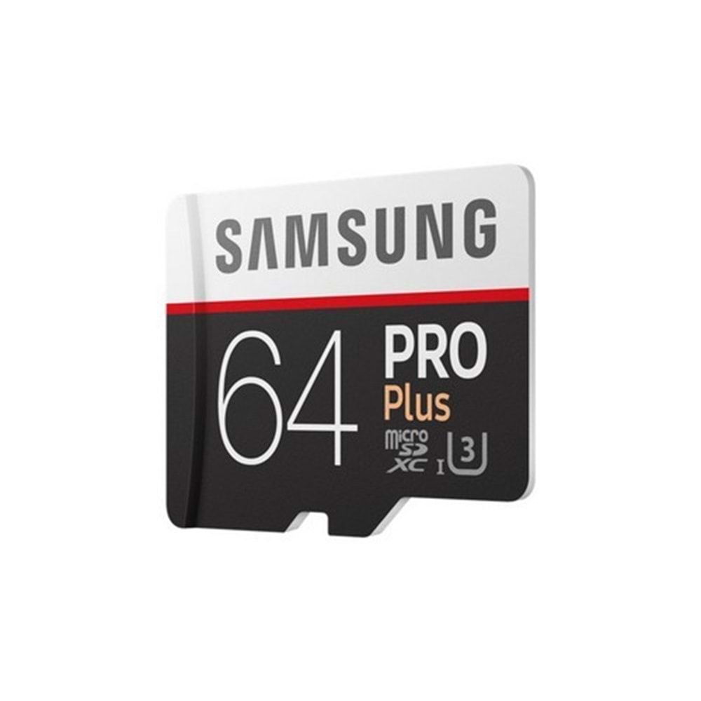 Samsung PRO Plus 64GB Micro SD Class 10 UHS-I 3 100MB/S Kafıza Kartı
