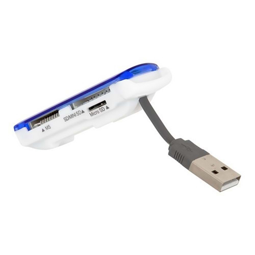 Frisby FCR-40P USB 2.0 Taşınabilir Kart Okuyucu