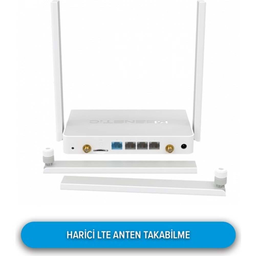 KEENETIC runner 4G N300 4 port mesh lte modem router KN-2210-01EN
