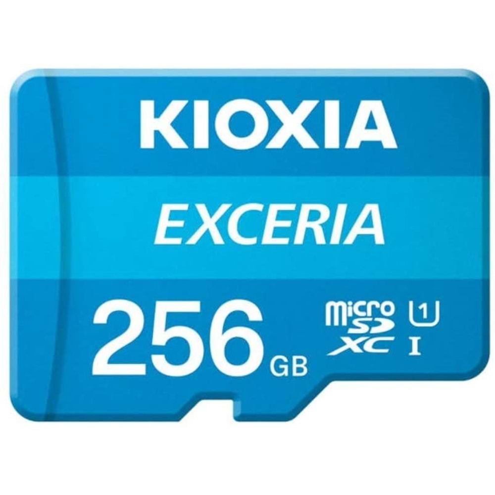 Kioxia 256GB microSD EXCERIA UHS1 R100 Micro SD Hafıza Kartı LMEX1L256GG2
