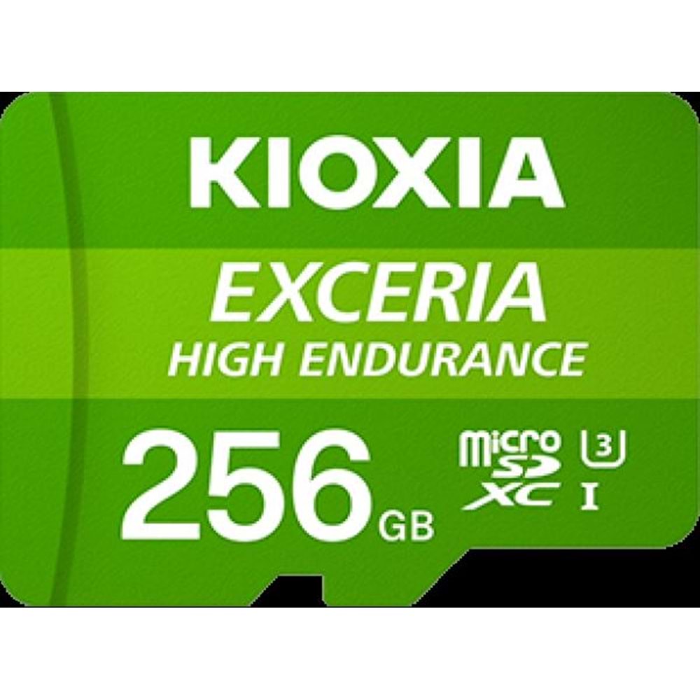 Kioxia 256GB microSD Exceria High Enrurance UHS1 R98 Hafıza Kartı LMHE1G256GG2