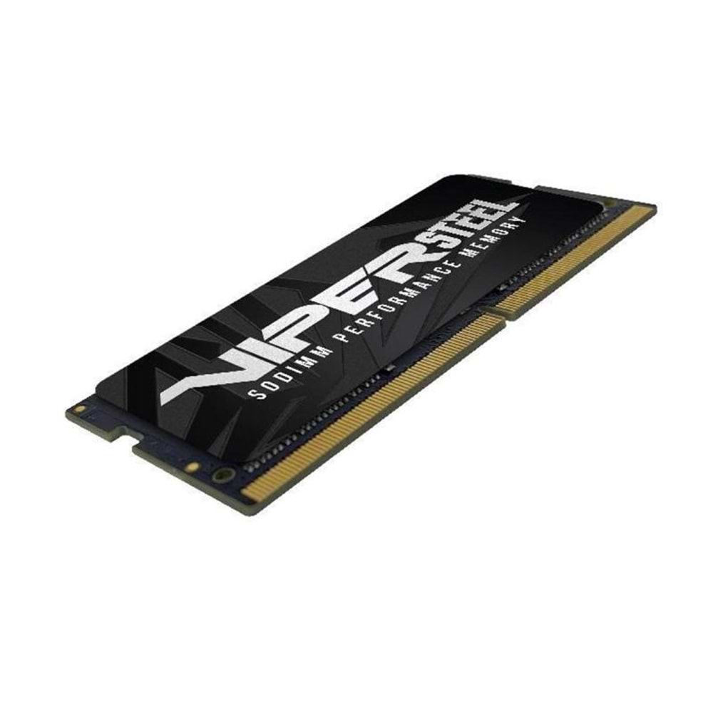 Patriot 16GB 16GBx1 2666MHz DDR4 Single Viper Siyah Gaming Notebook RAM PVS416G266C8S