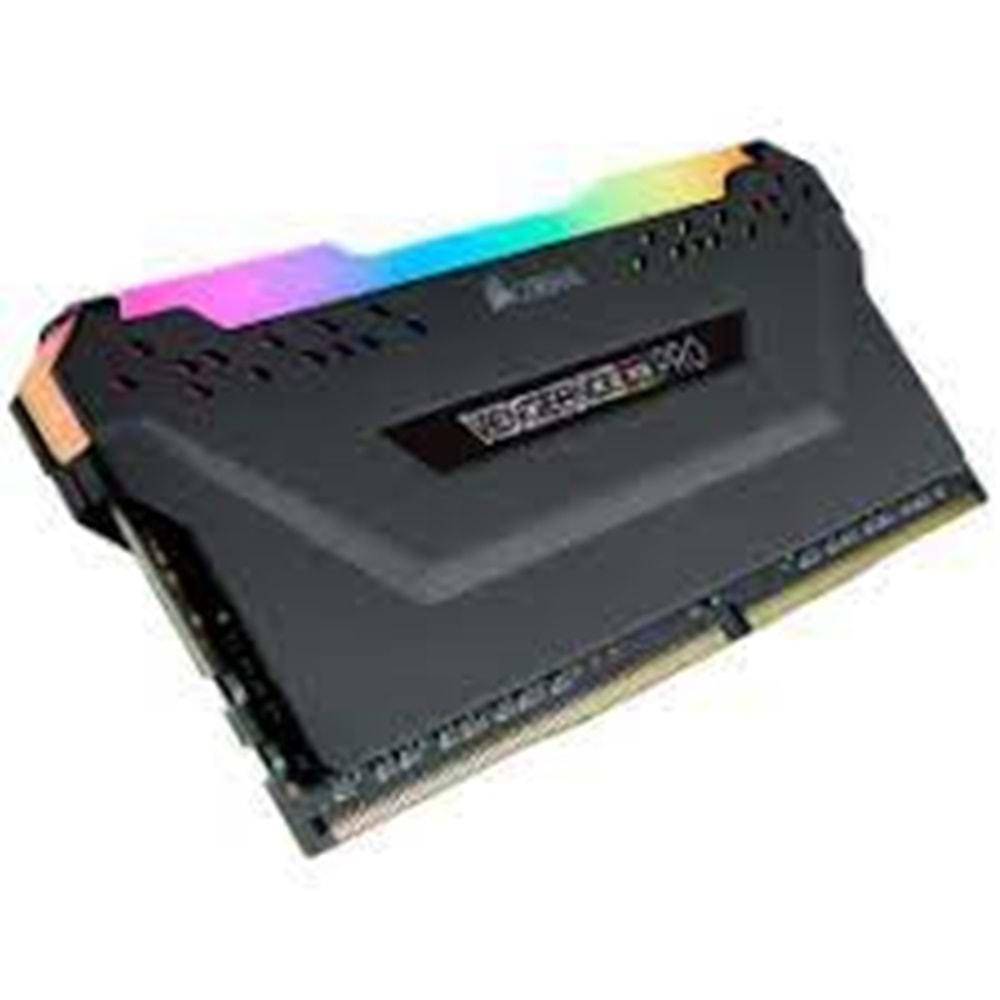 Patriot RGB BLACK Single Gaming Masaüstü RAM 8GB 8GBx1 3600MHz DDR4 VIPER PVSR48G360C0