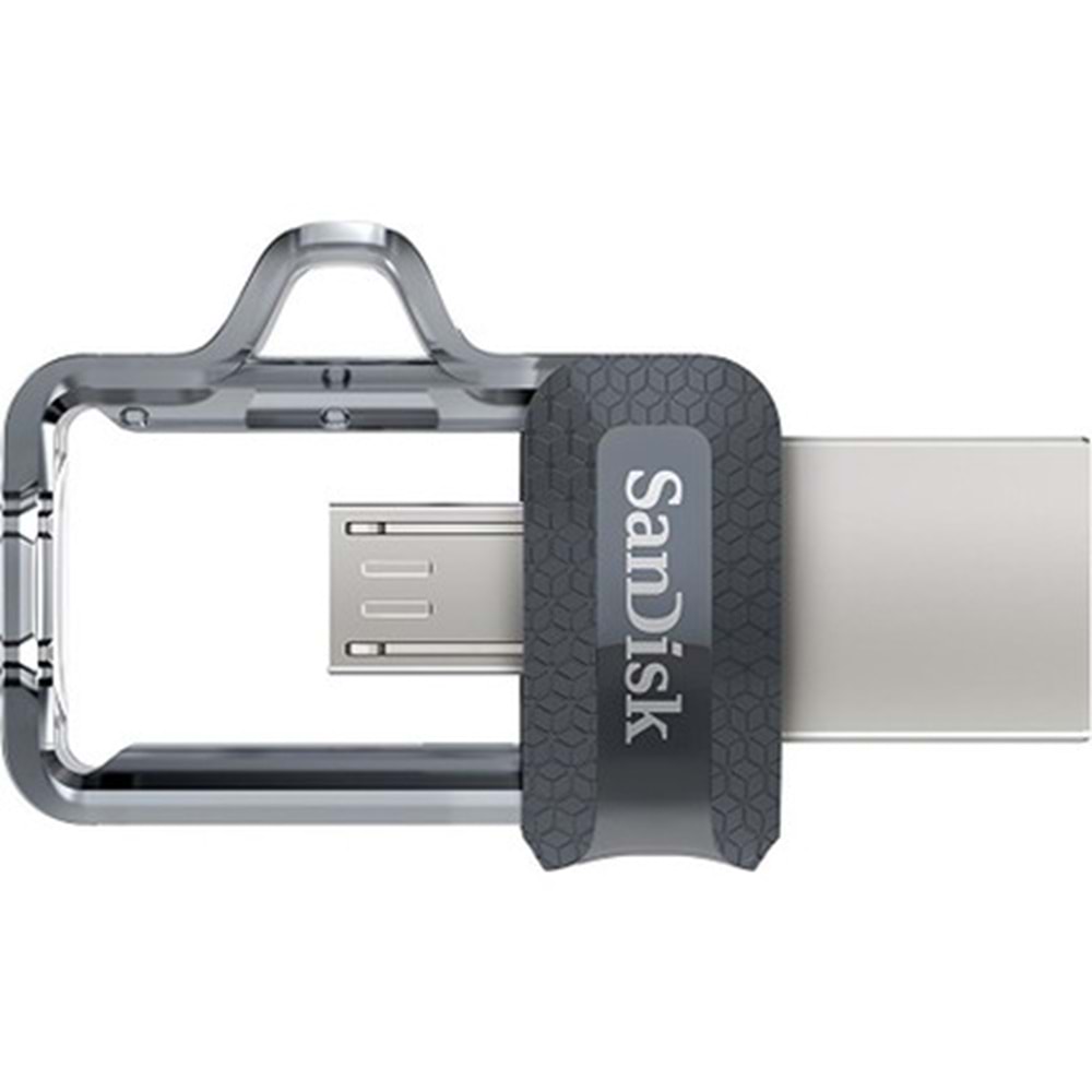 Sandisk 64GB Ultra Android Dual Drive USB 3.0 Siyah USB Bellek SDDD3-064G-G46
