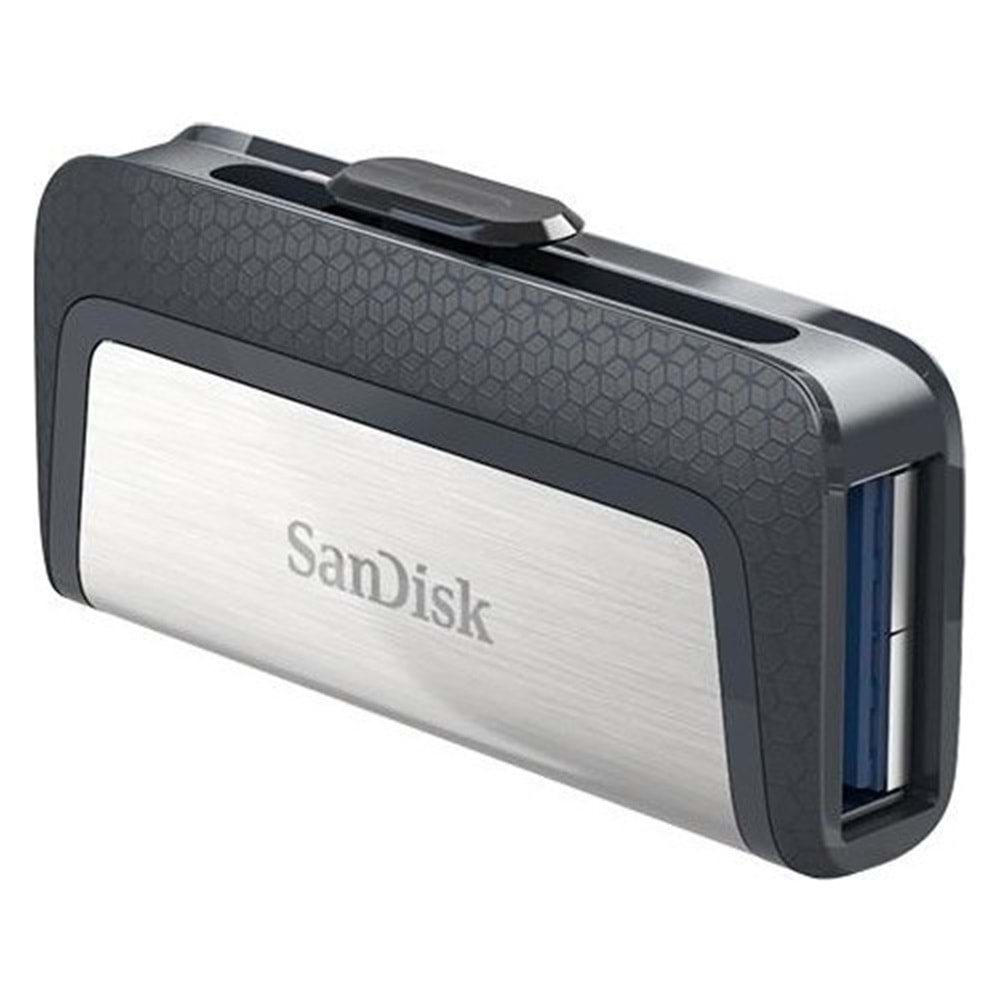 Sandisk 256GB Ultra Dual Drive Type C USB 3.1 Gri USB Bellek SDDDC2-256G-G46