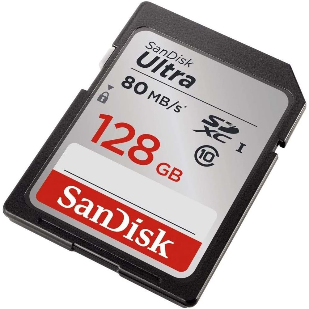 Sandisk FLA 128GB Ultra 80MB/s SDXC Hafıza Kart Hafıza Kartı SDSDUN4-128G-GN6IN