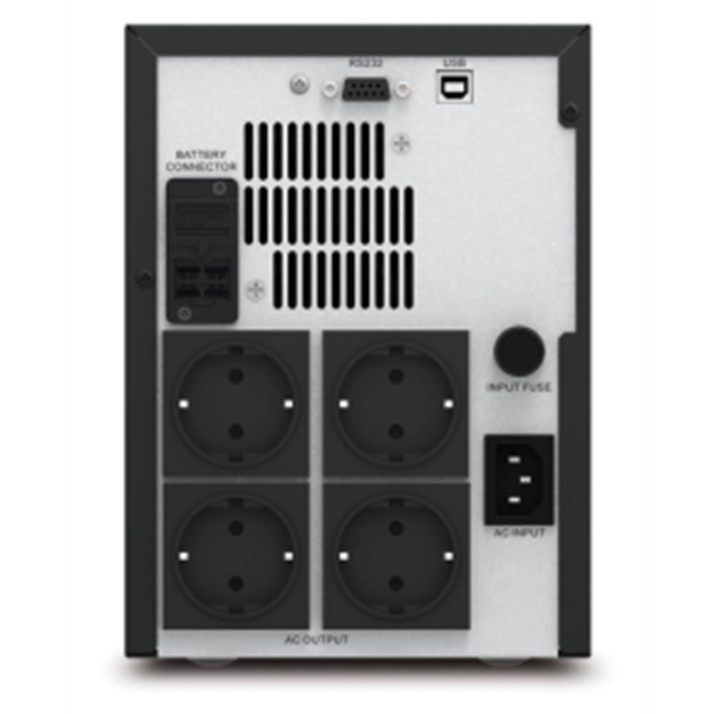 APC Easy Güç Kaynağı UPS SMV 1000VA Schuko Outlet 230V SMV1000I-GR