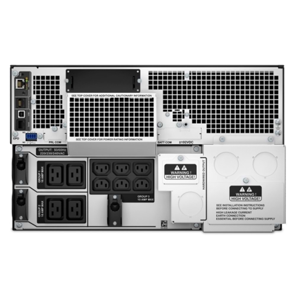 APC Akıllı Güç Kaynağı Smart-UPS SRT 8000VA RM 230V SRT8KRMXLI
